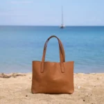 Deri Çanta Tote Bag - Şıklık Ve Sadelik Bir Arada - Gerçek Deri & El Yapımı - Görsel 8