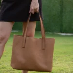 Deri Çanta Tote Bag - Şıklık Ve Sadelik Bir Arada - Gerçek Deri & El Yapımı - Görsel 12