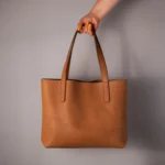Deri Çanta Tote Bag - Şıklık Ve Sadelik Bir Arada - Gerçek Deri & El Yapımı - Görsel 2